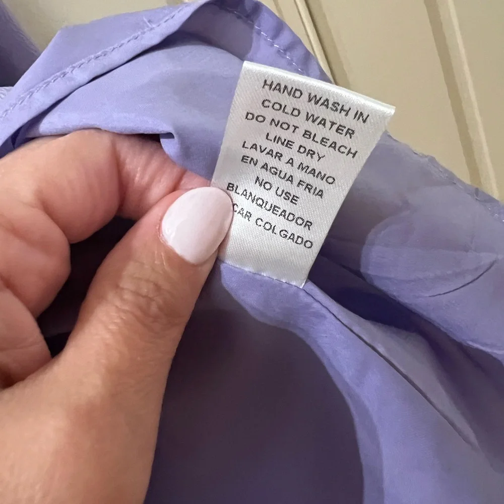 Entro Lavender Tiered Midi Dress - Picture 7 of 10